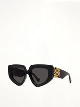 Loewe LW40154U Acetate Sunglasses in Black