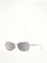 Loewe LW40159U Metal Sunglasses in SIlver