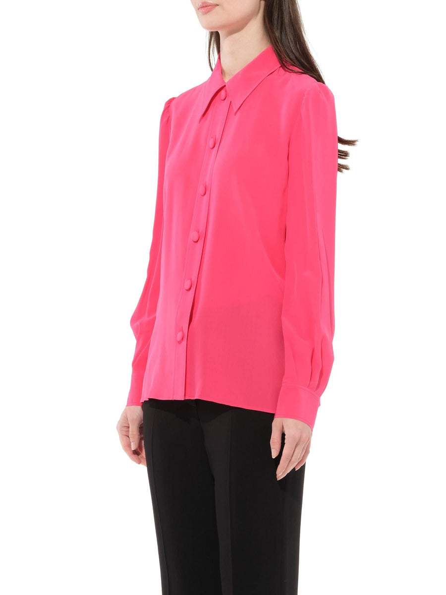 Long Sleeve Blouse in Pink