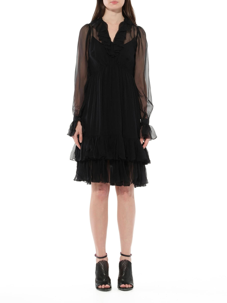 Long Sleeve Dress in Black