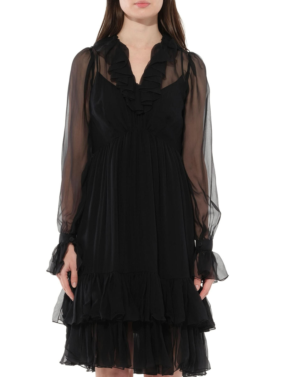 Long Sleeve Dress in Black
