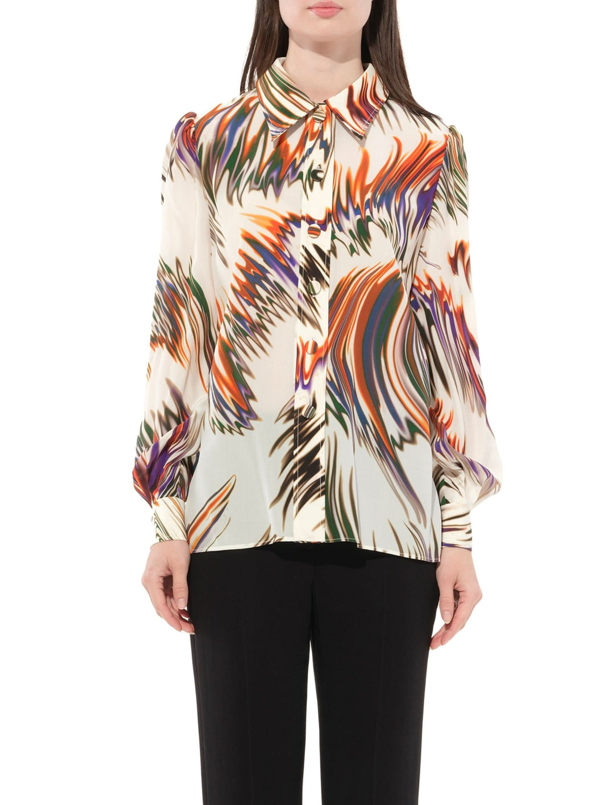 Long Sleeve Shirt in Ecru