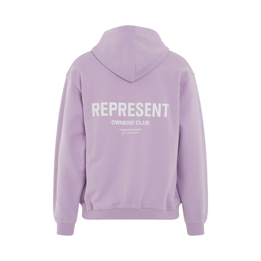 Represent Owners Club Hoodie in Pastel Lilac