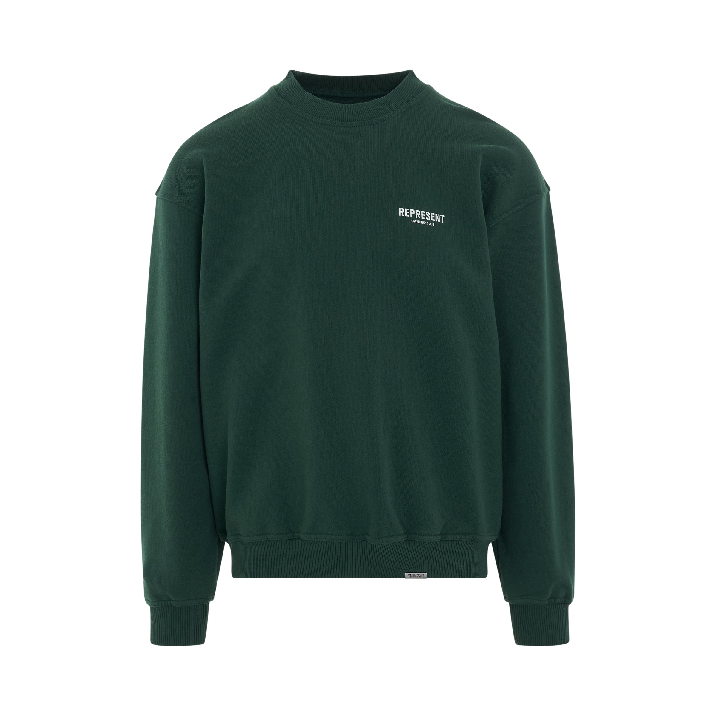 Represent Owners Club Sweater in Racing Green