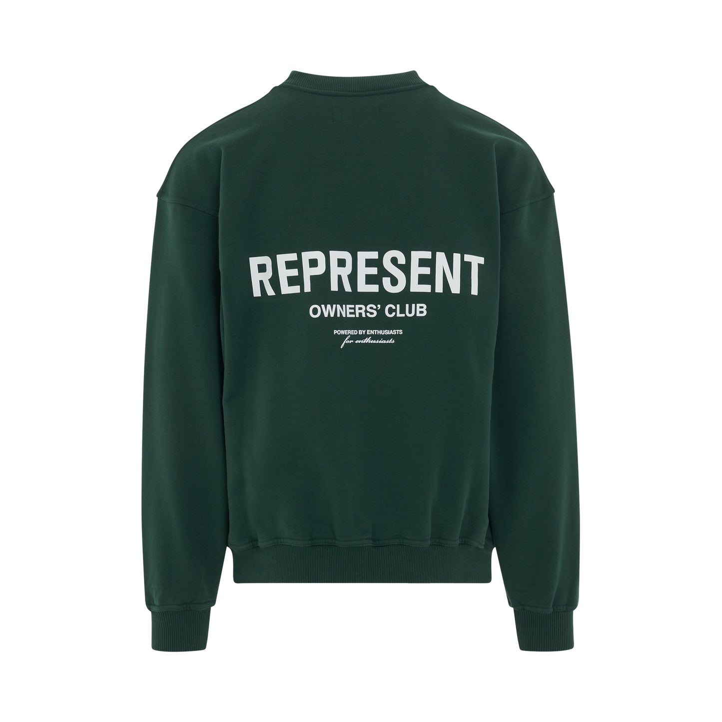 Represent Owners Club Sweater in Racing Green
