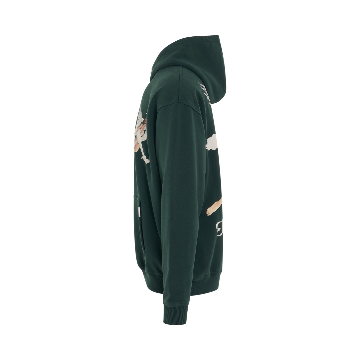 Storms in Heaven Hoodie in Racing Green