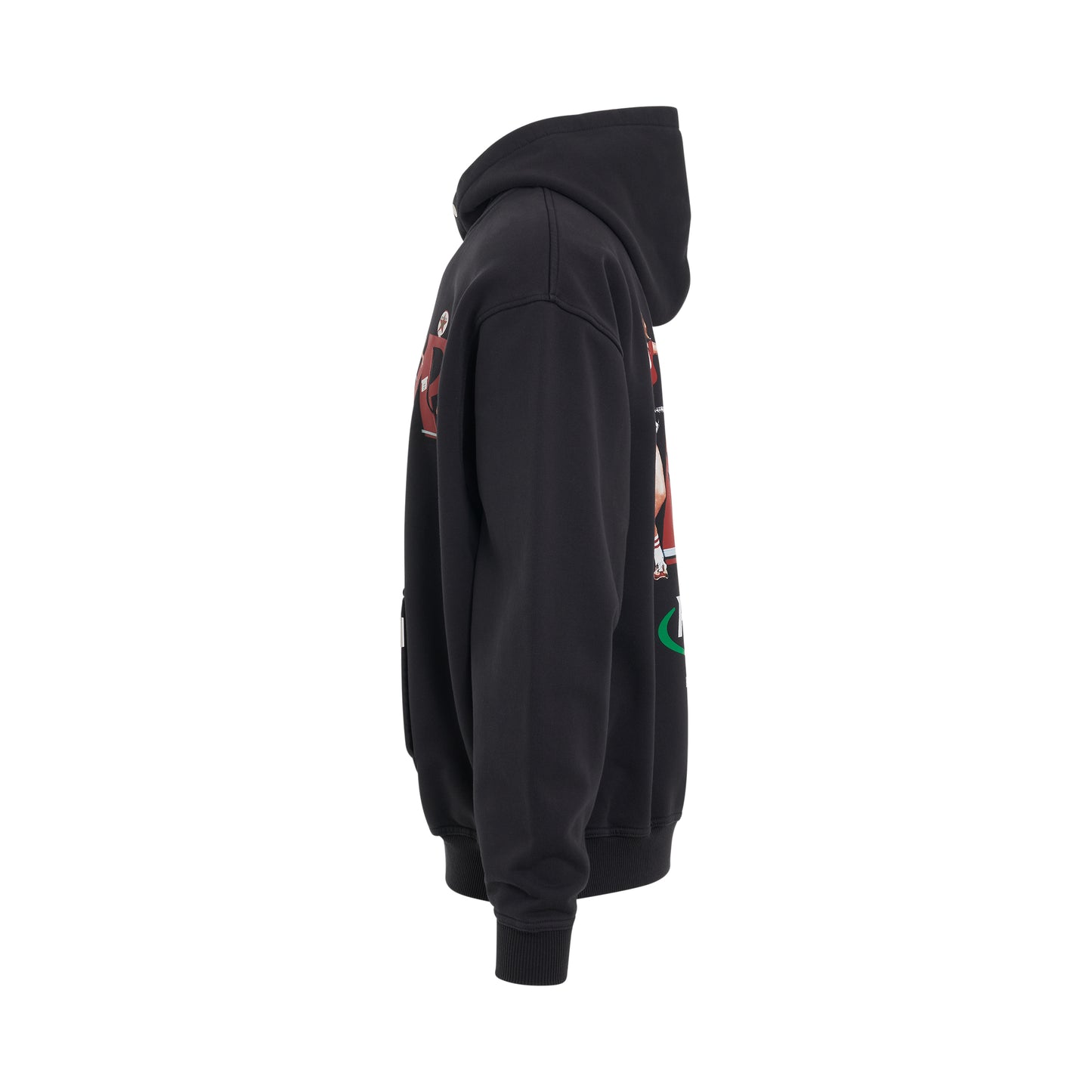 Represent Premium Hoodie in Off Black