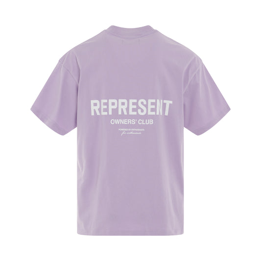 Represent Owners Club T-Shirt in Pastel Lilac