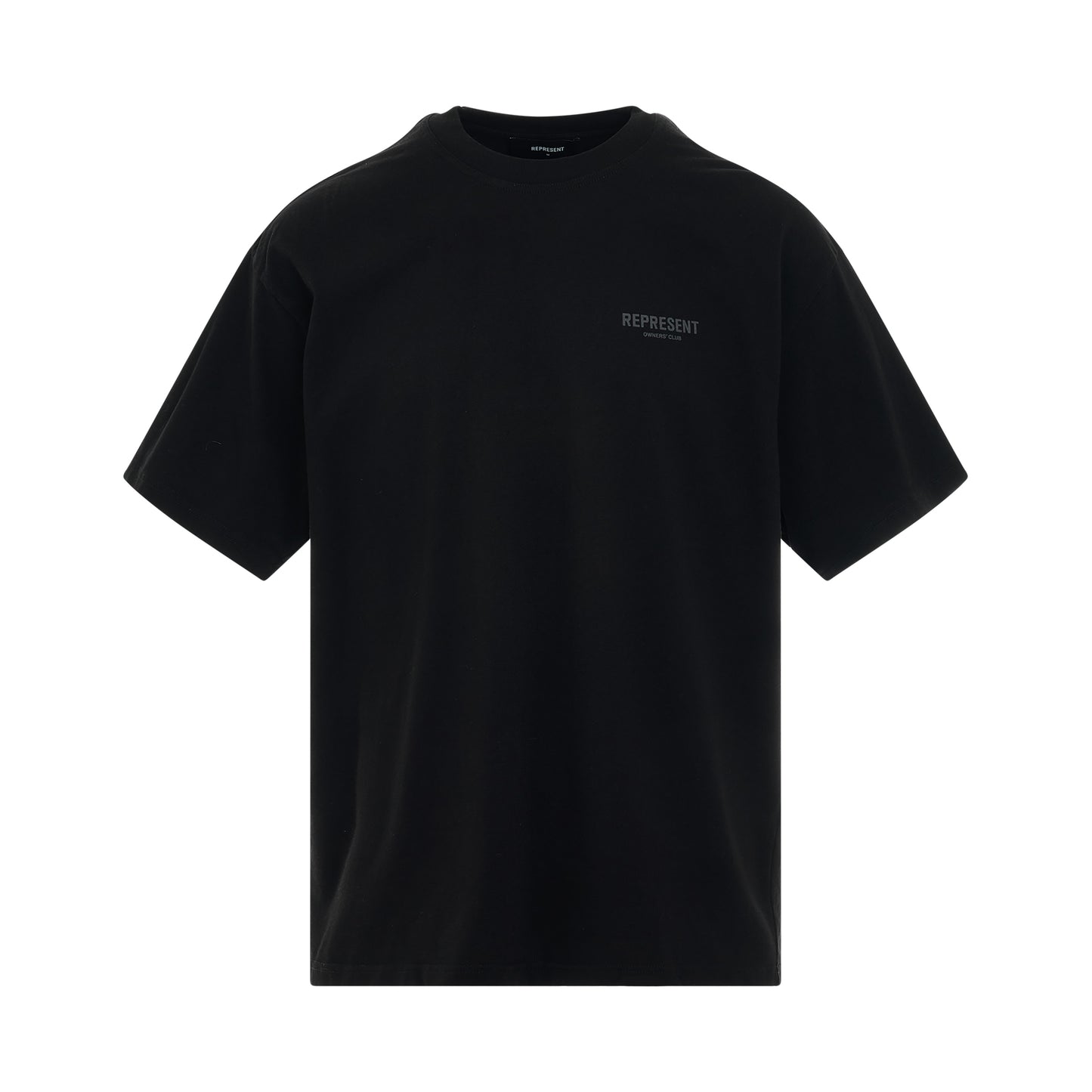 Represent Owners Club T-Shirt in Black Reflective