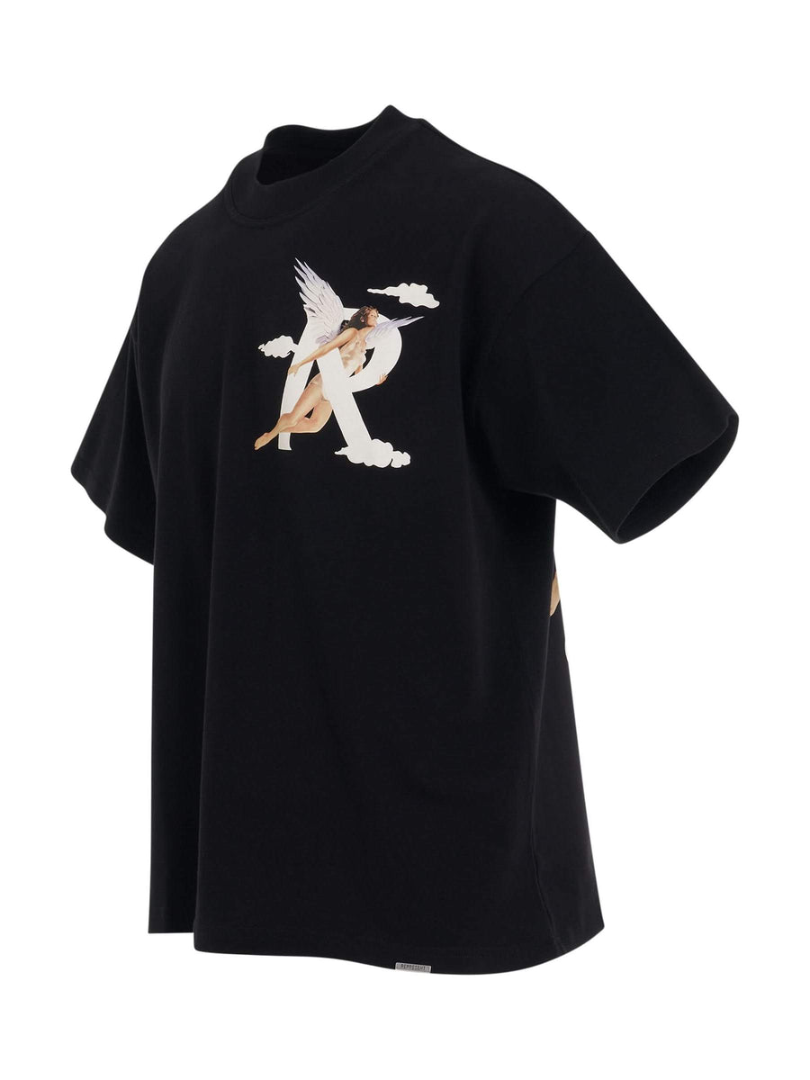 Represent Storms in Heaven T-Shirt in Jet Black