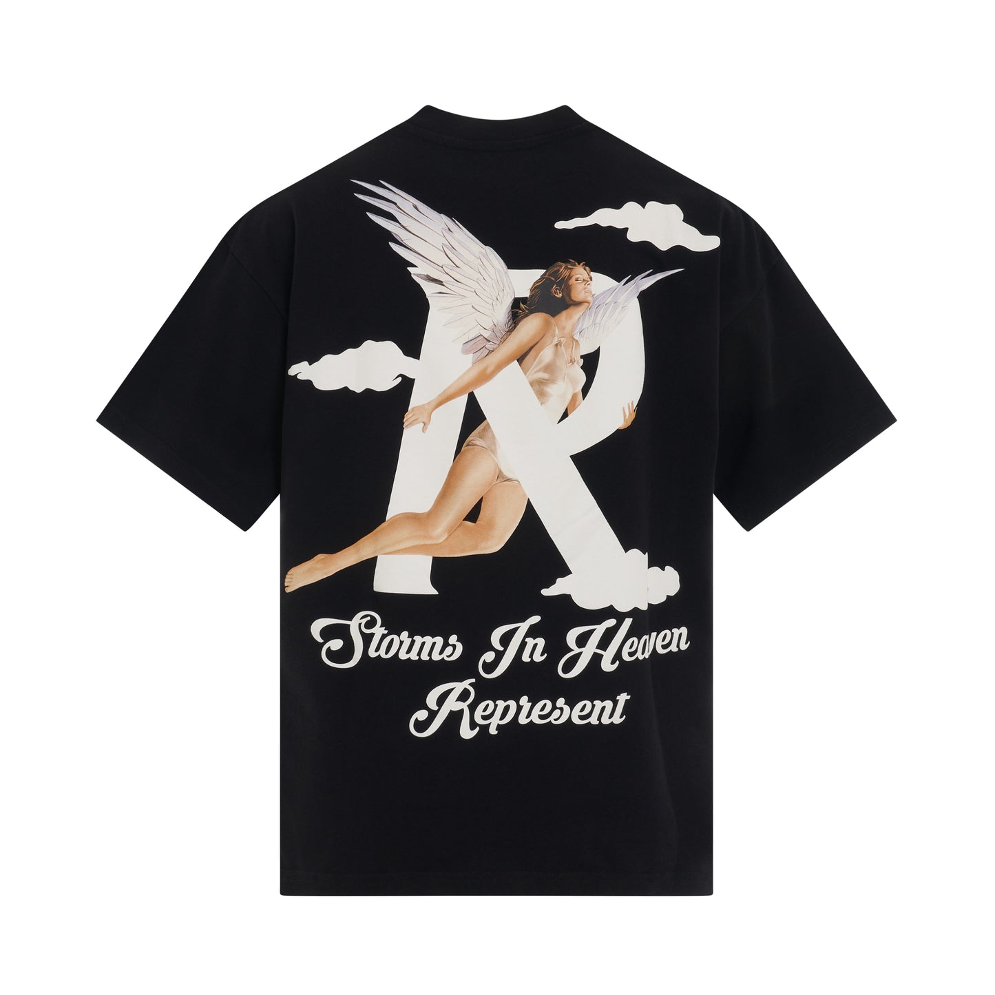 Storms in Heaven T-Shirt in Jet Black