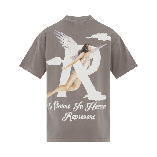 Storms in Heaven T-Shirt in Mushroom