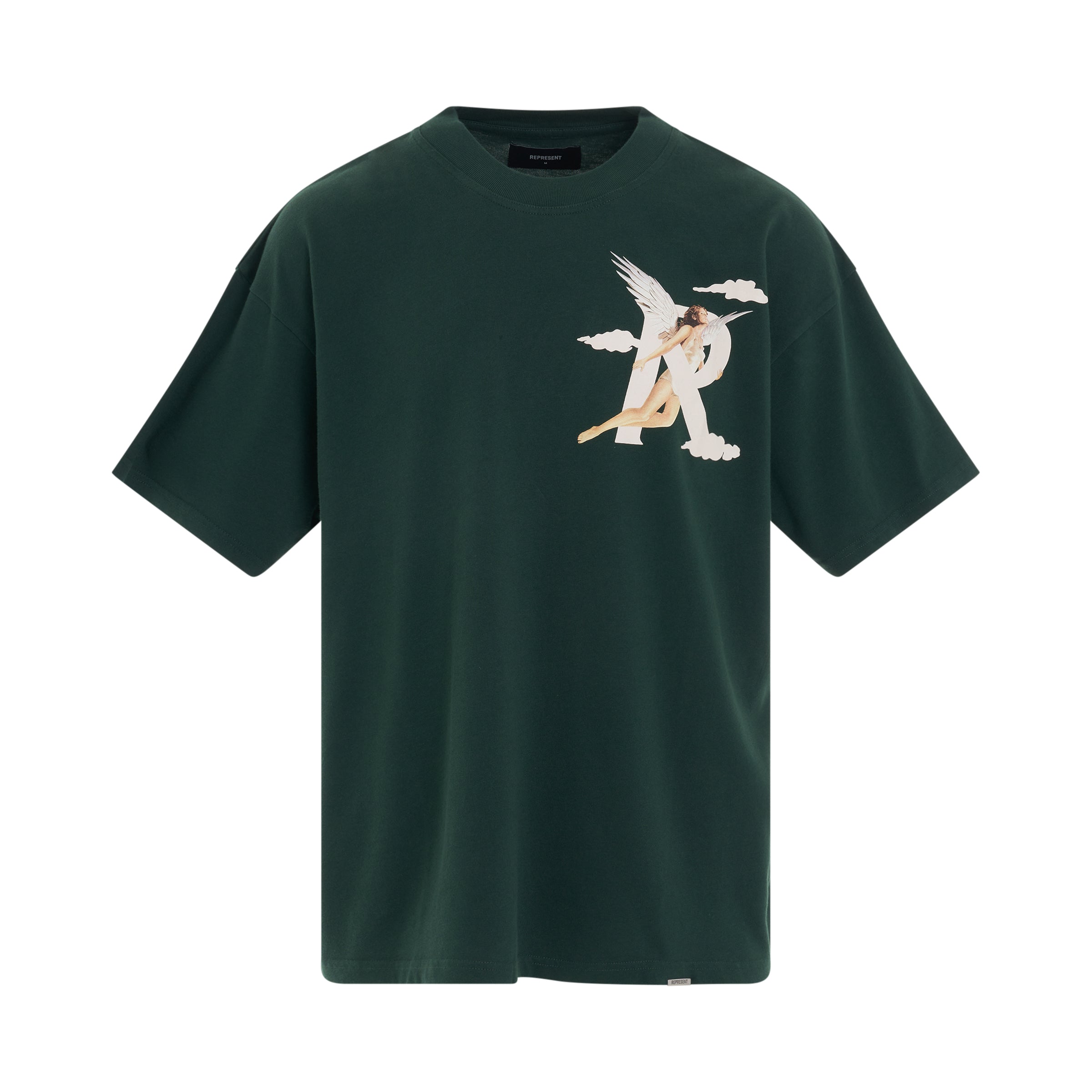 Storms in Heaven T-Shirt in Racing Green