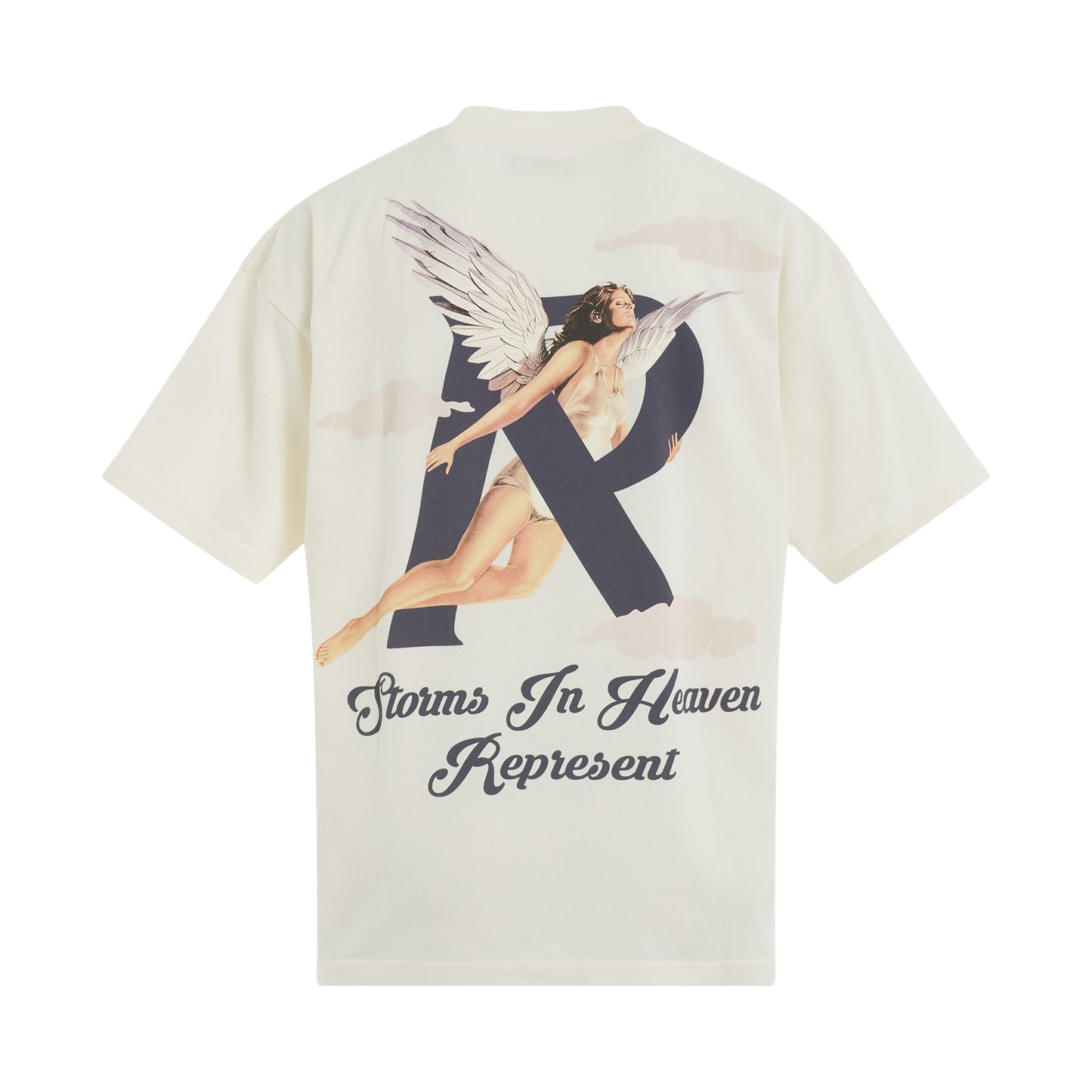 Storms in Heaven T-Shirt in Flat White