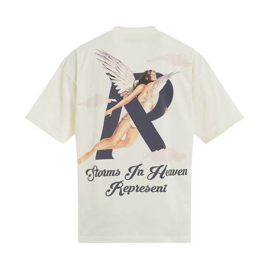 Storms in Heaven T-Shirt in Flat White