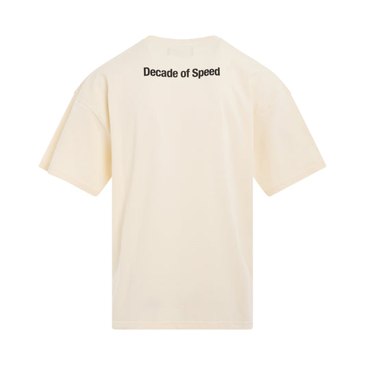 Decade of Speed T-Shirt in Cream