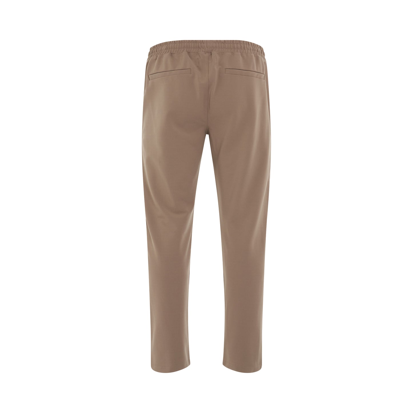 Interlock Split Trackpant in Mushroom/Flat White