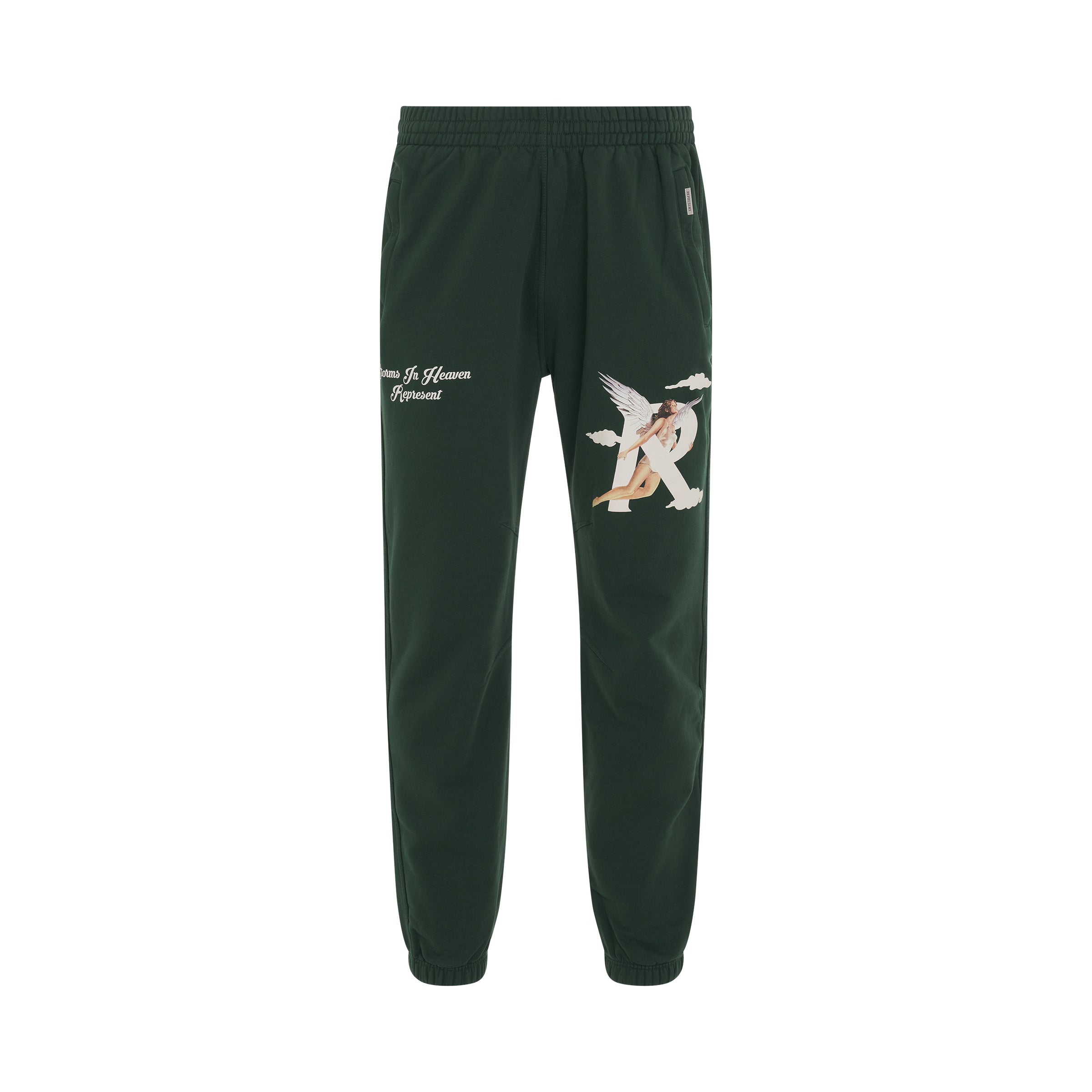 Storms in Heaven Sweatpant in Racing Green