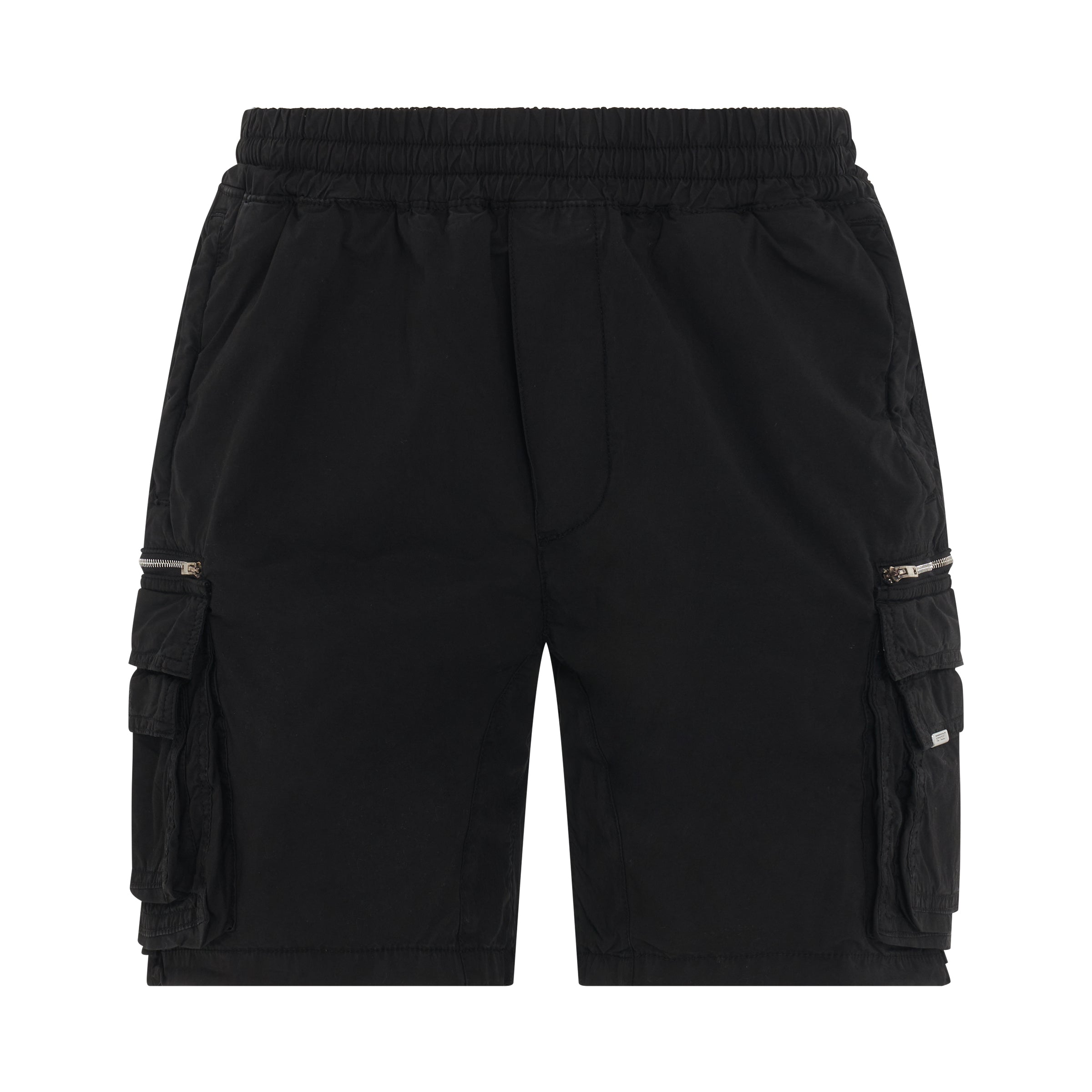 Cotton Cargo Short in Black