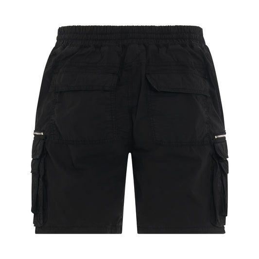 Cotton Cargo Short in Black