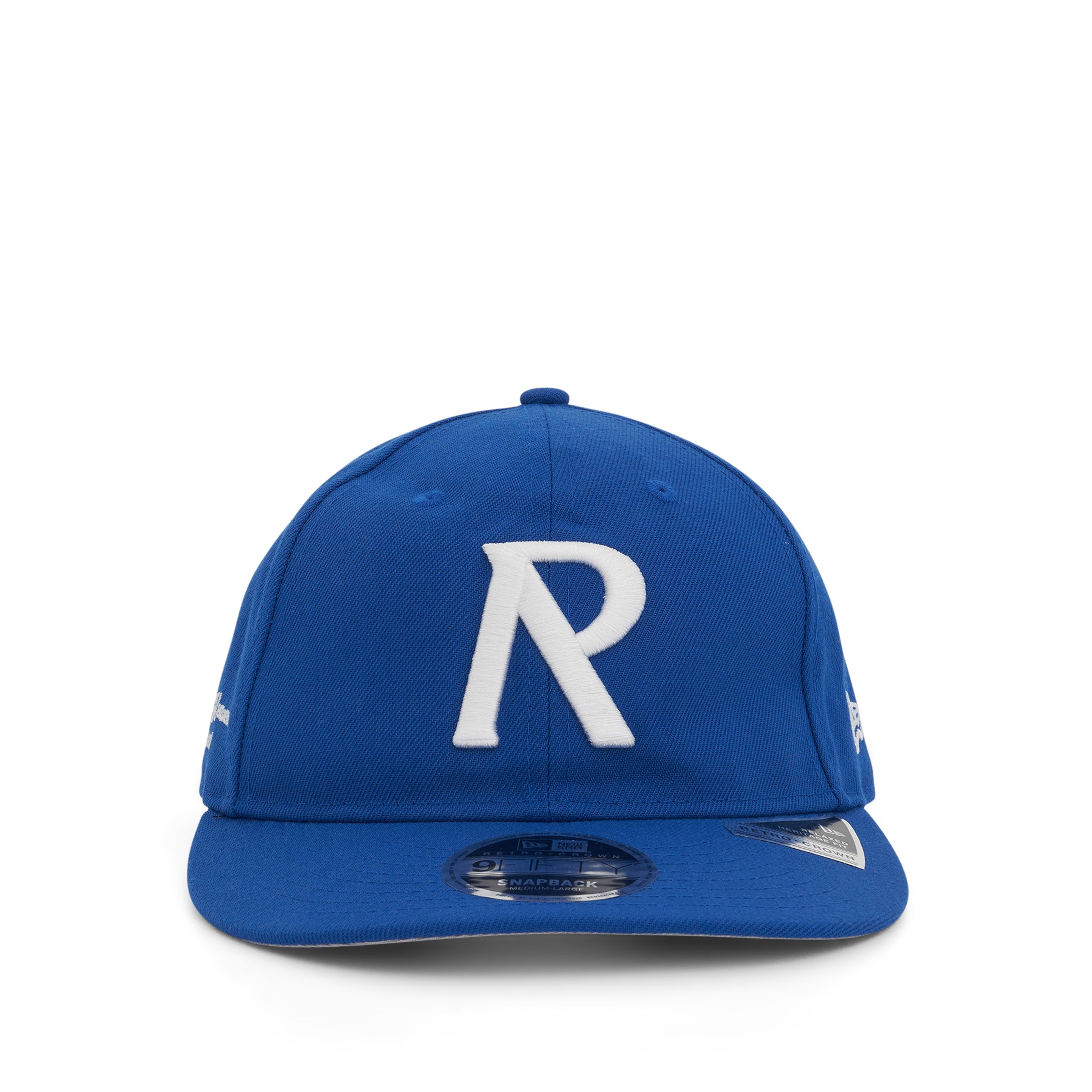 Initial Cap in Cobalt Blue