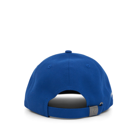 Initial Cap in Cobalt Blue