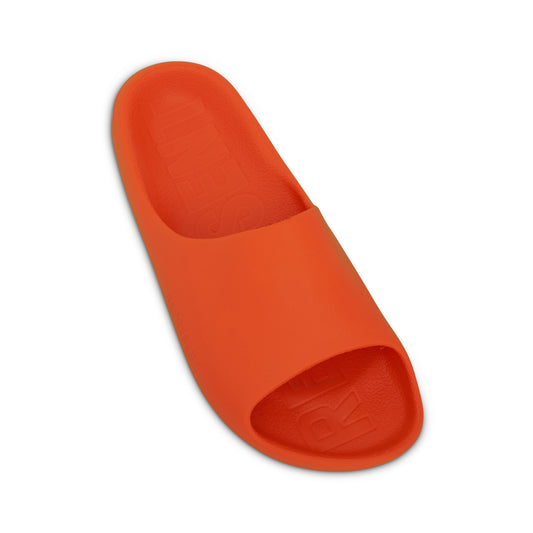 Rubber Sliders in Neon Orange