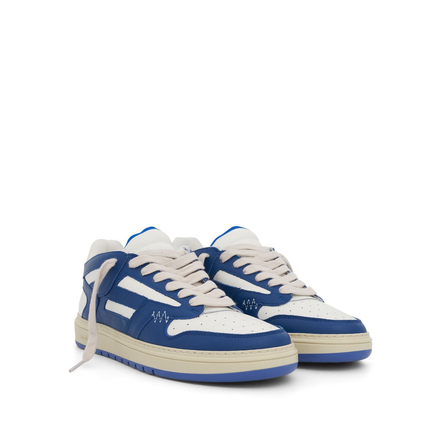 Reptor Low Sneaker in Navy/Flat White