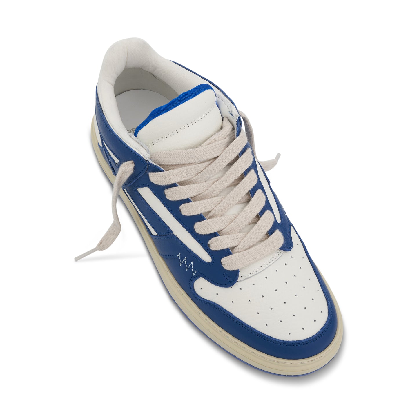 Reptor Low Sneaker in Navy/Flat White