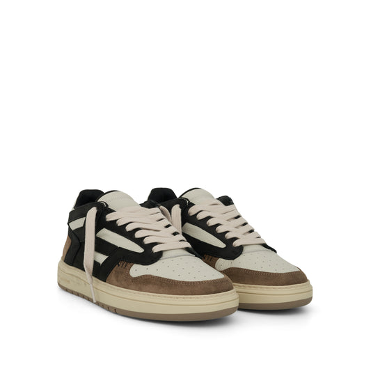 Reptor Low Sneaker in Mushroom/Black