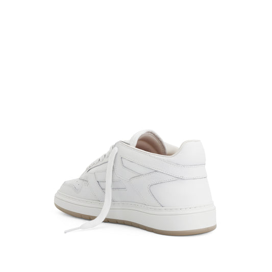 Reptor Low Sneaker in Flat White