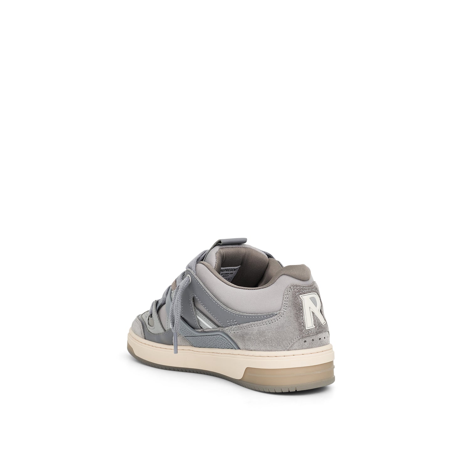 Bully Low Sneaker in Grey/White