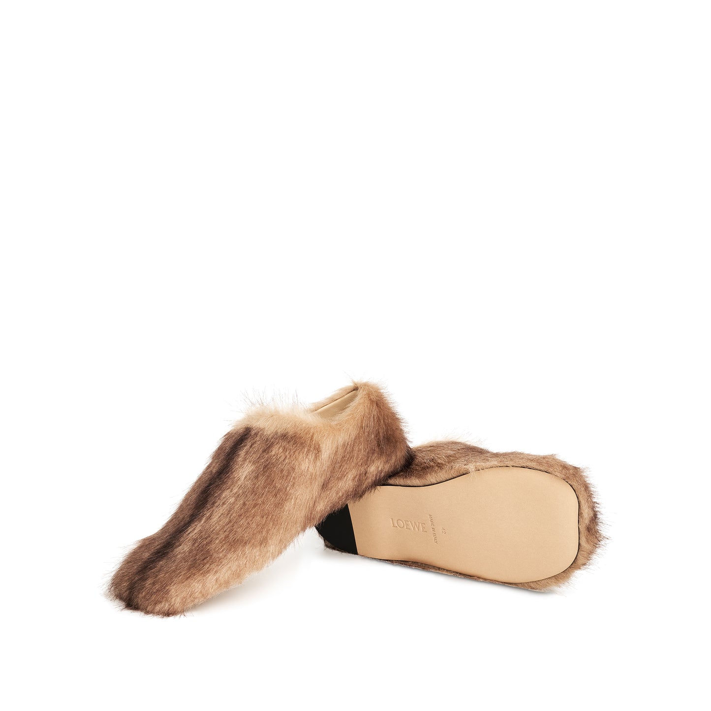 Toy Slipper in Beige Multitone