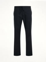 Drawstring Tailored Trouser in Black
