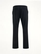 Drawstring Tailored Trouser in Black
