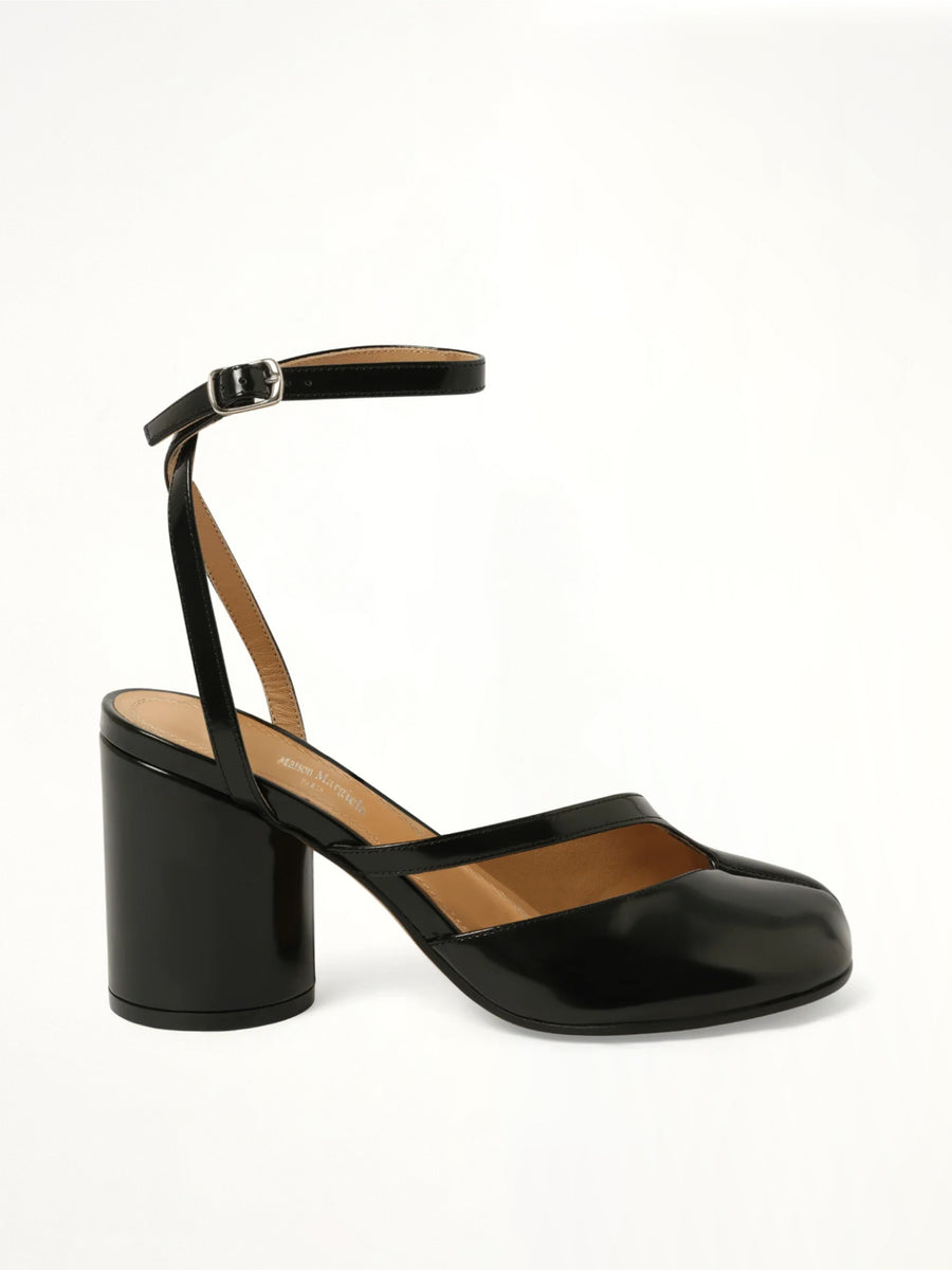 Tabi Sandal Pump 8cm in Black