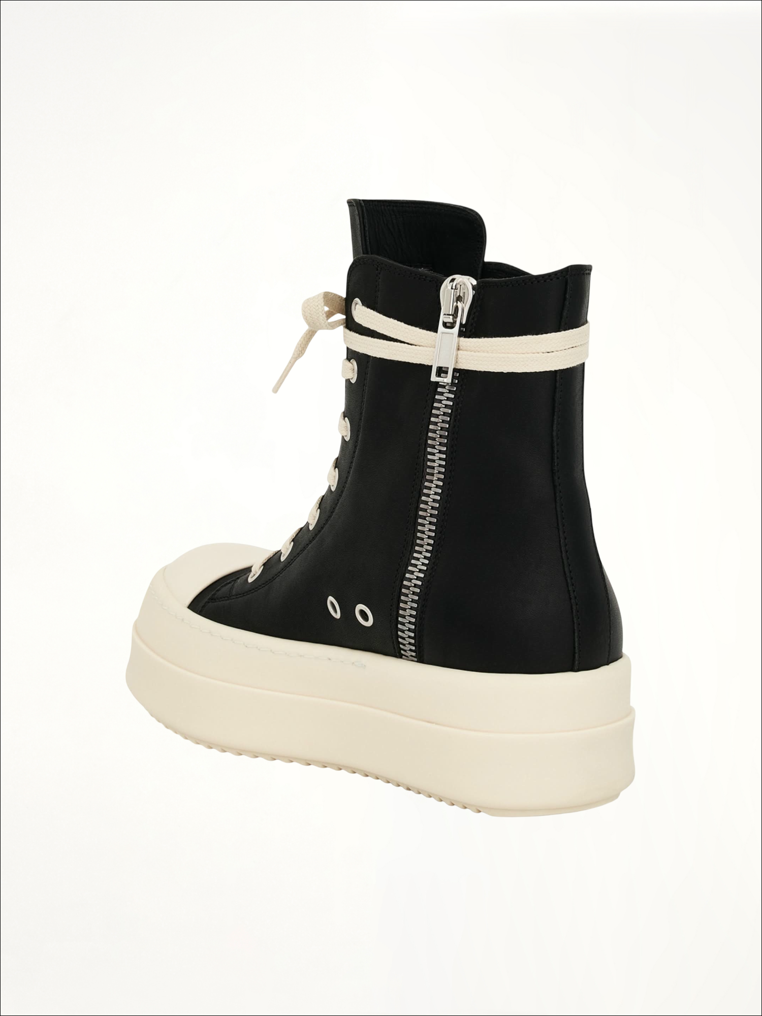 Mega Bumper Sneaker in Black/Milk