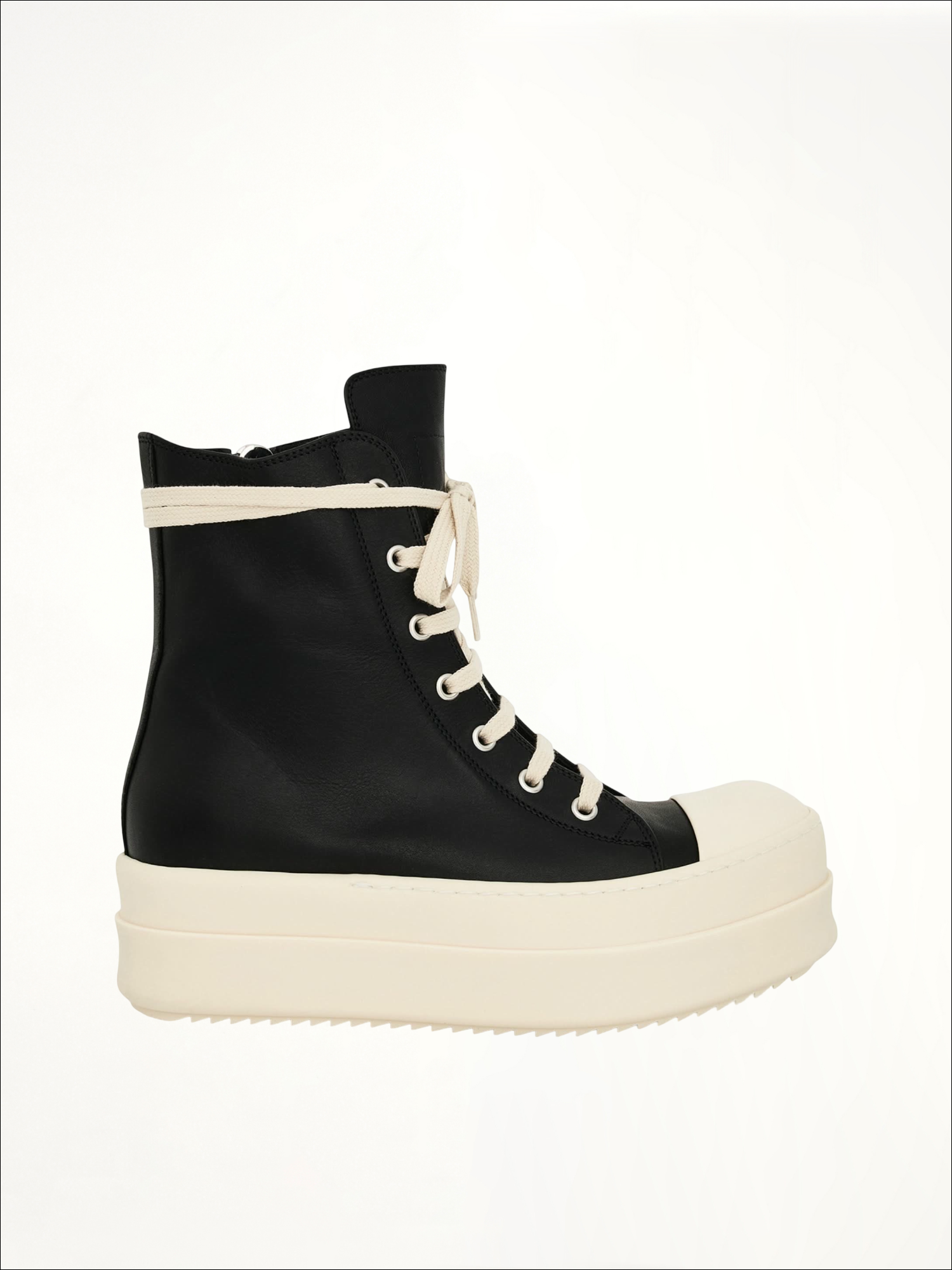 Mega Bumper Sneaker in Black/Milk