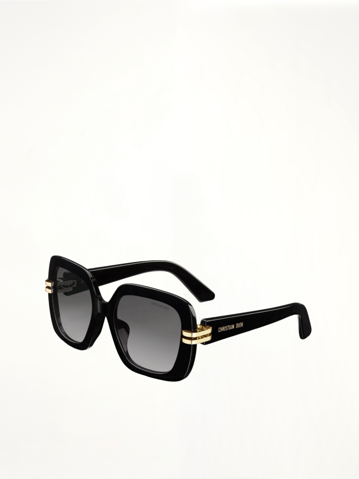 CDIOR S2F 10A155 Sunglasses in Black/White