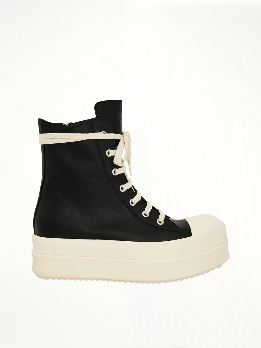 Mega Bumper Sneaker in Black/Milk
