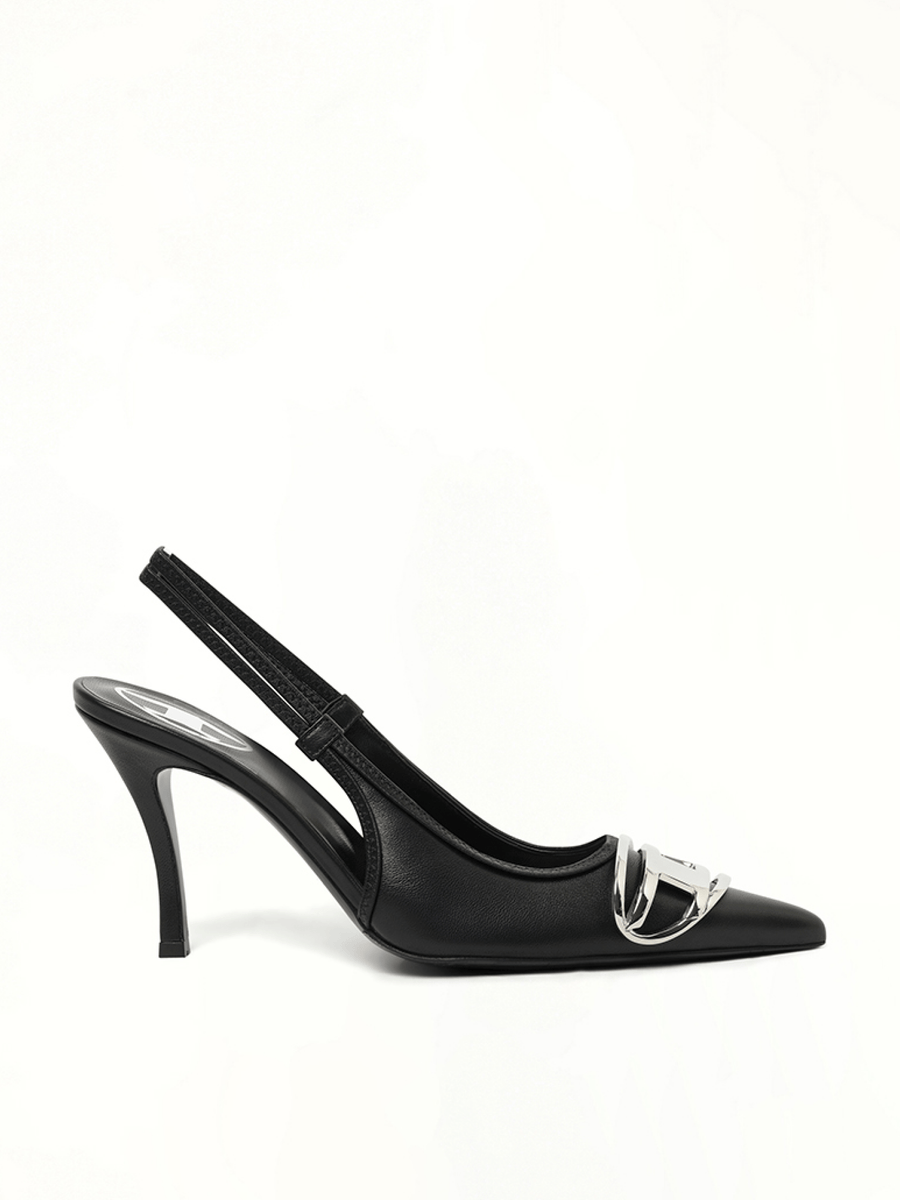 D-VENUS Pumps in Black Side View | DIESEL
