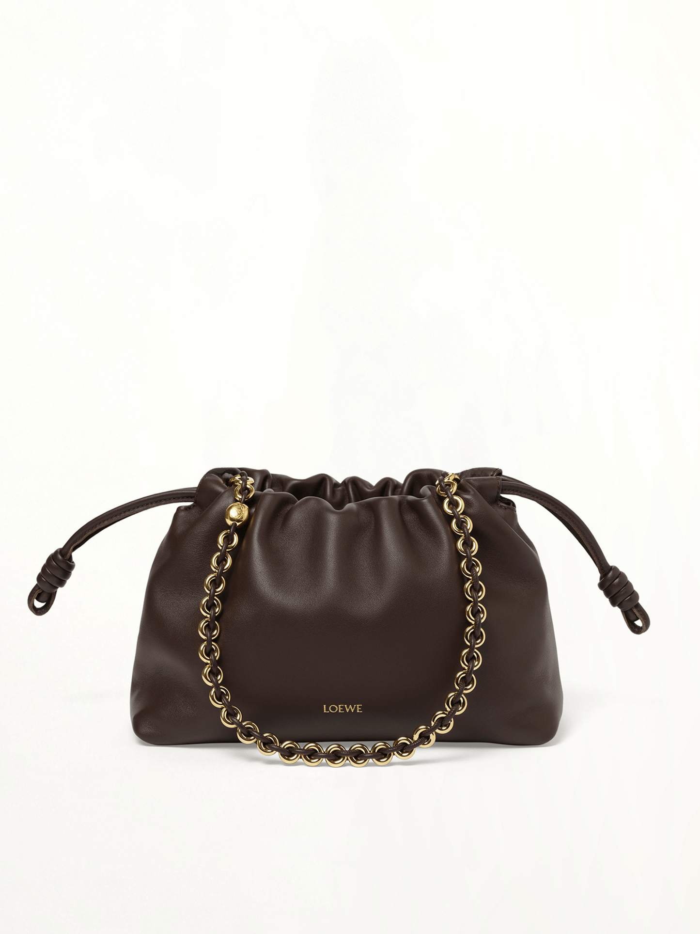 Flamenco Purse Medium in Dark Brownie