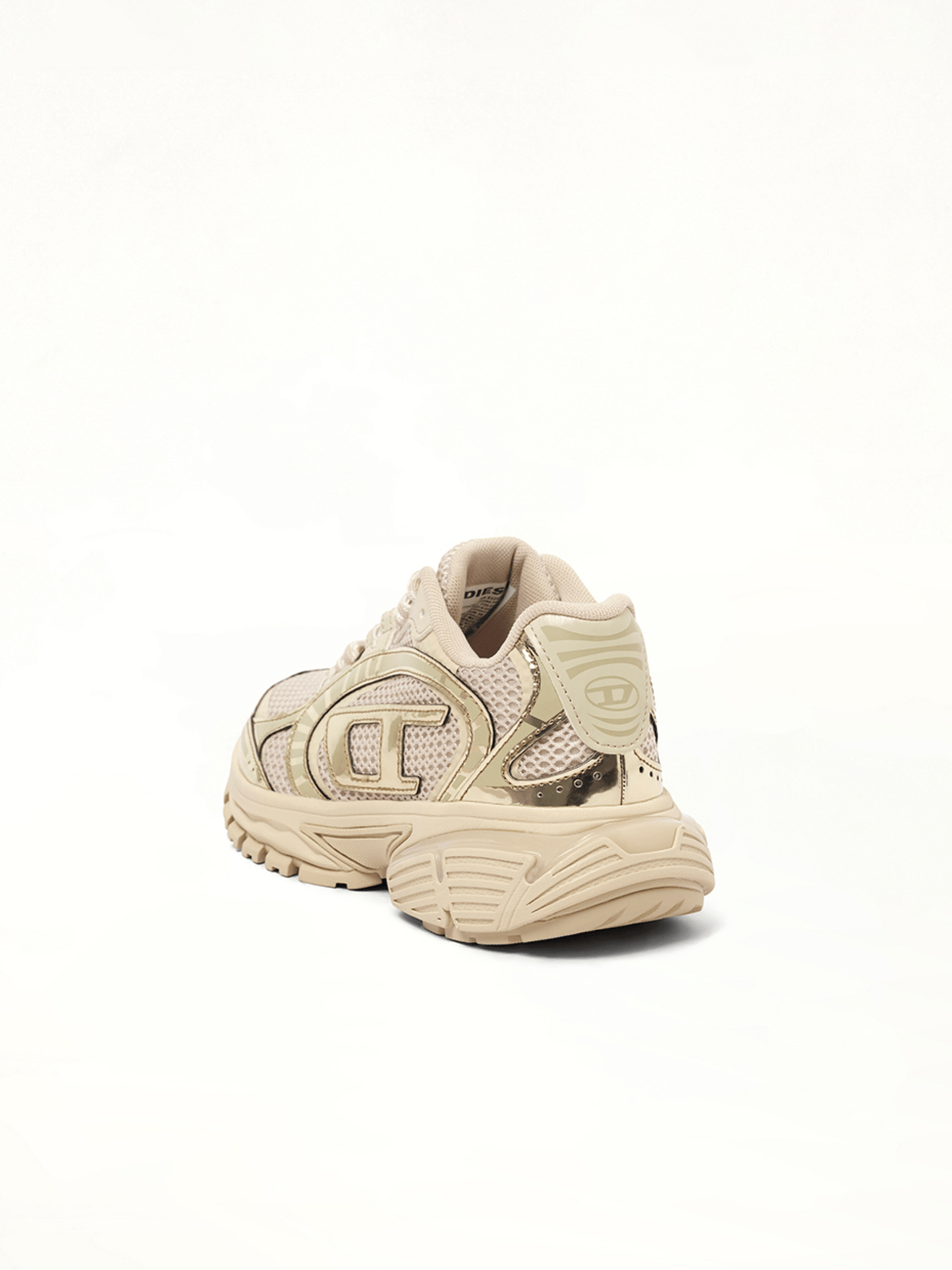 S-PRO-V-DENSE Low Sneaker in Beige/Silver