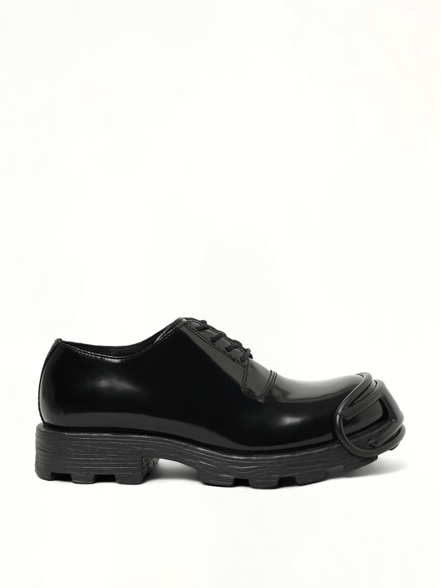 D-HAMMER Derby in Black Side View | DIESEL