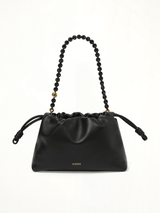 Flamenco Purse Medium Tonal Chain in Black