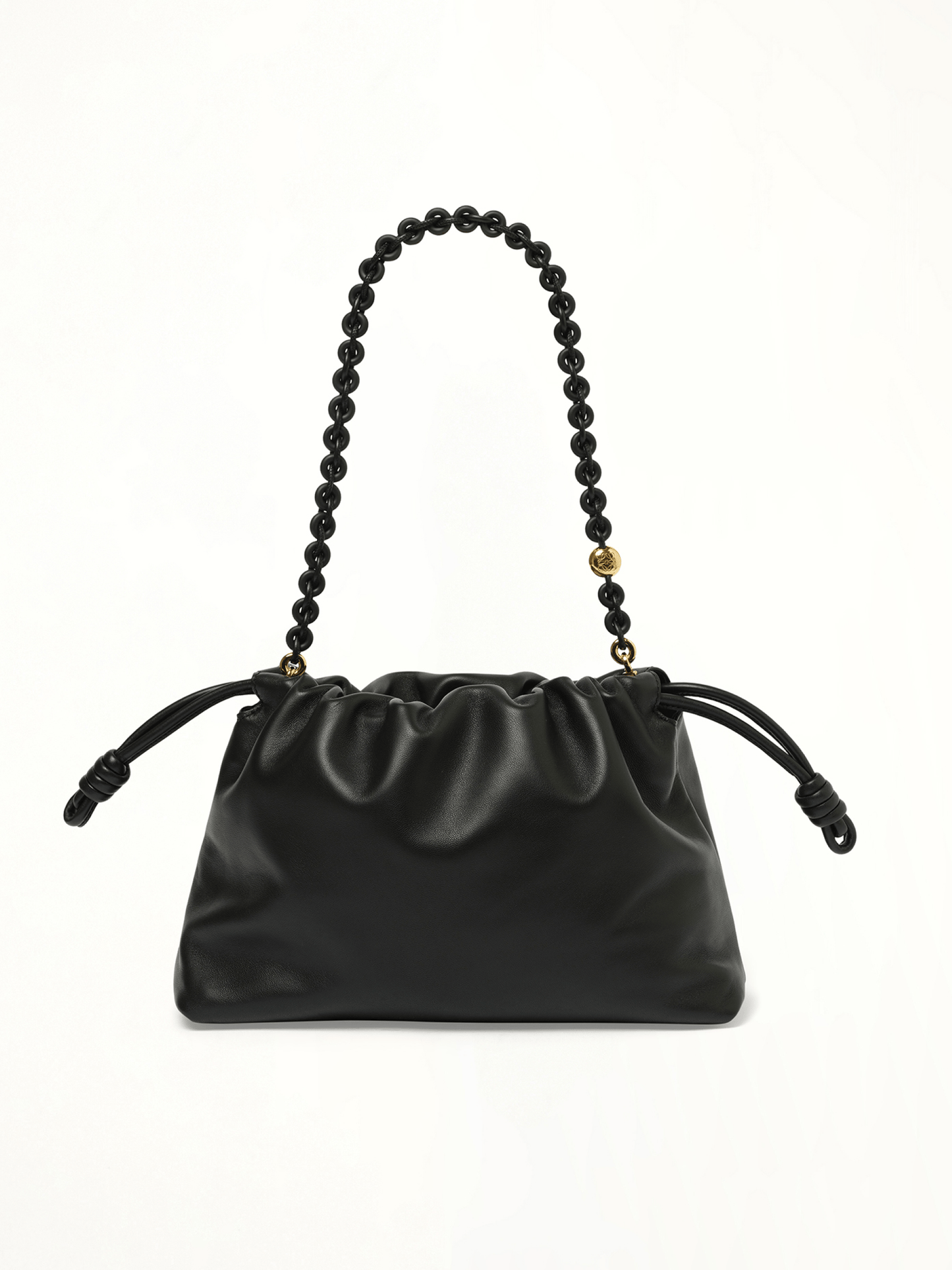 Flamenco Purse Medium Tonal Chain in Black