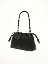 Flamenco Purse Medium Tonal Chain in Black