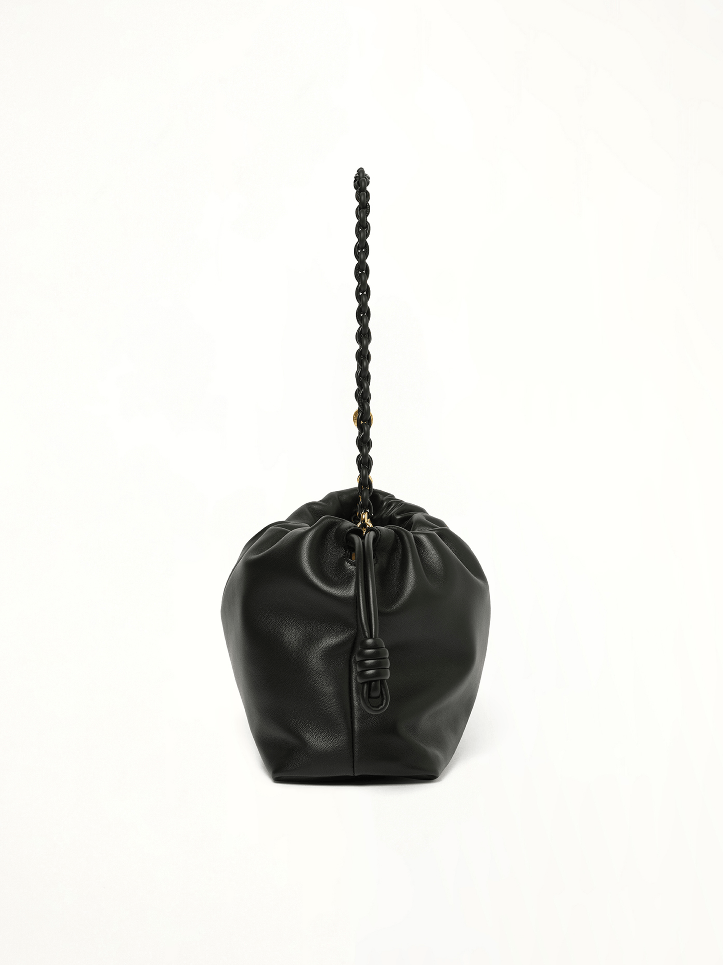 Flamenco Purse Medium Tonal Chain in Black