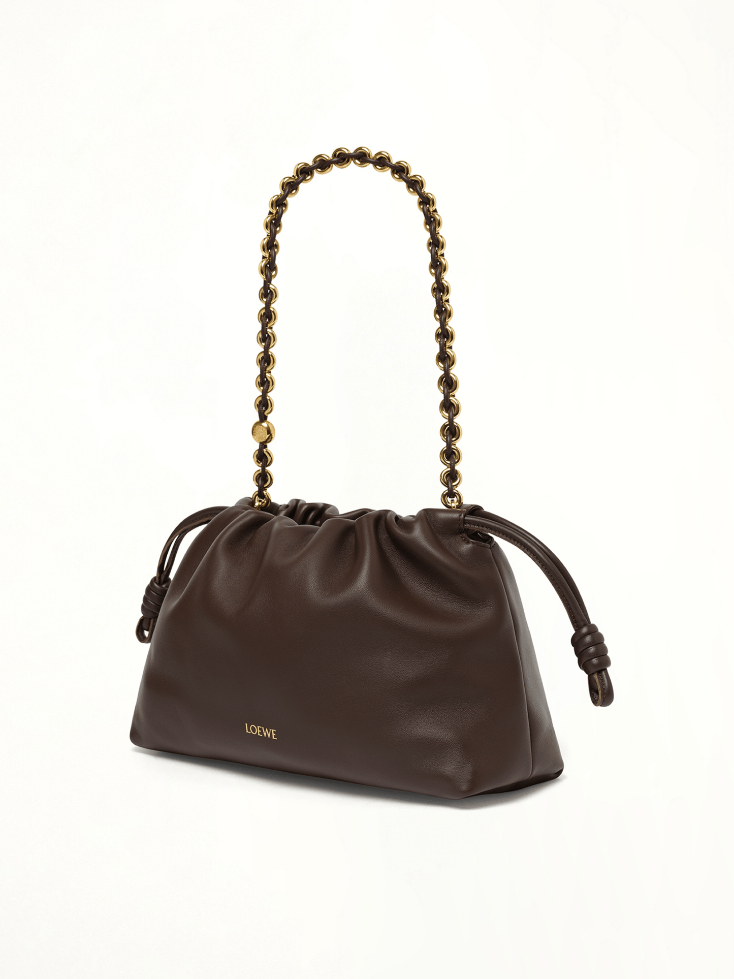 Flamenco Purse Medium in Dark Brownie