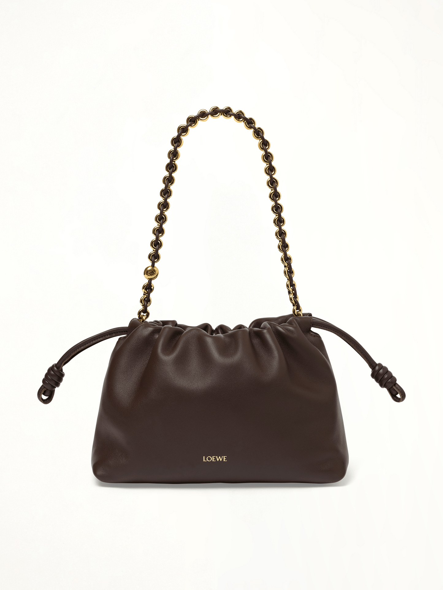 Flamenco Purse Medium in Dark Brownie